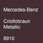 Preview: Mercedes-Benz, Criollobraun Metallic, 8910.